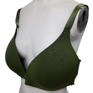 Strm Line Intimates Green Wireless Multiway Bra Size 42D Stretch Lined